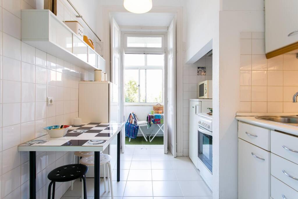 Principe Real Orange Tree W/ View 3 Bedrooms Flat! Lisboa Kültér fotó